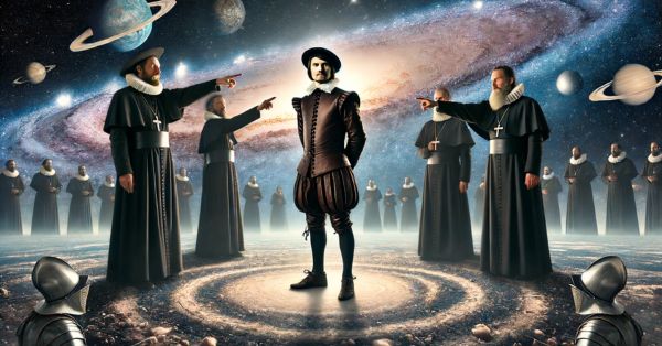 Giordano Bruno został oskarżony o herezję