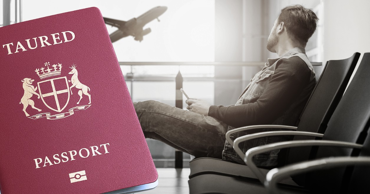 Człowiek z Tauredu i jego paszport
