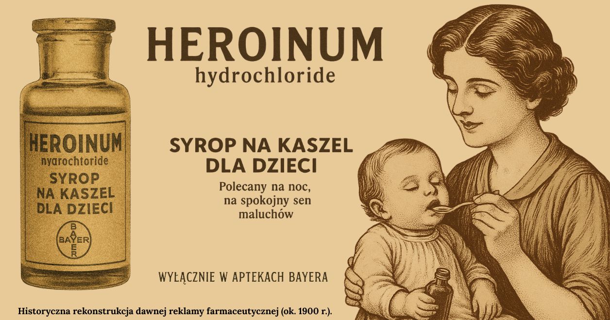 Rekonstrukcja dawnej reklamy farmaceutycznej