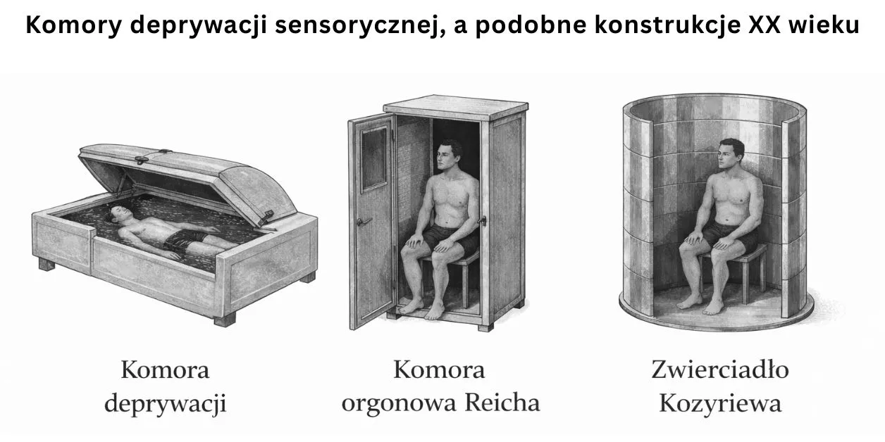 Komory deprywacyjne, a podobne konstrukcje XX wieku
