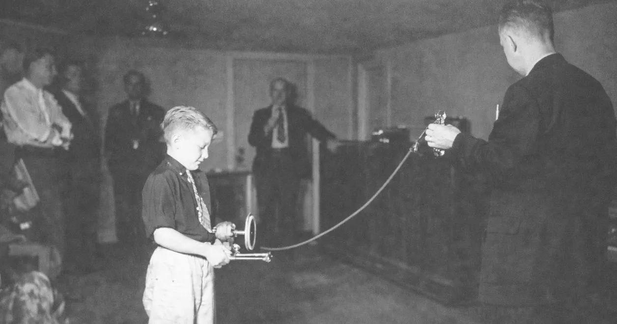 Thomas Henry Moray - Demonstracja wynalazku