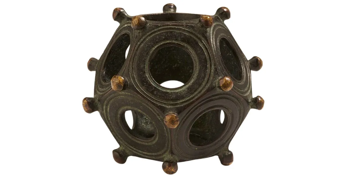 Dwunastościan (dodekaedr) rzymski