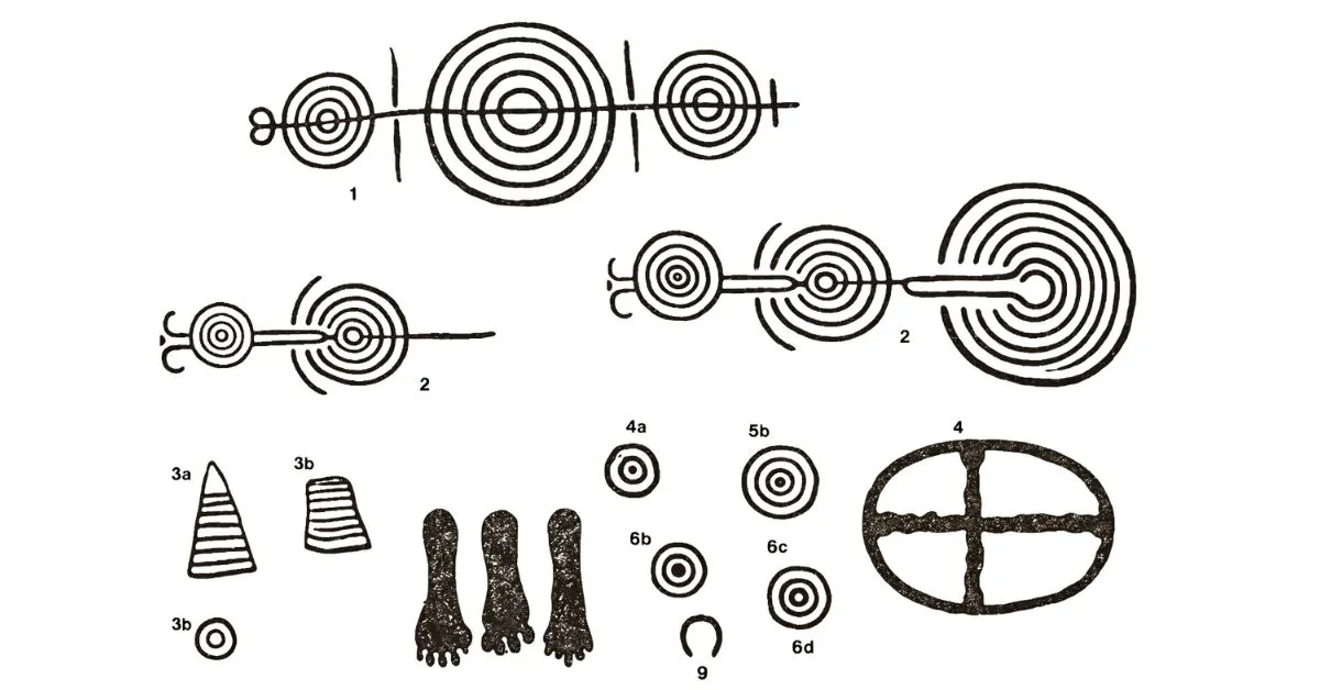 Tajemnicze symbole na kamieniu z Cochno