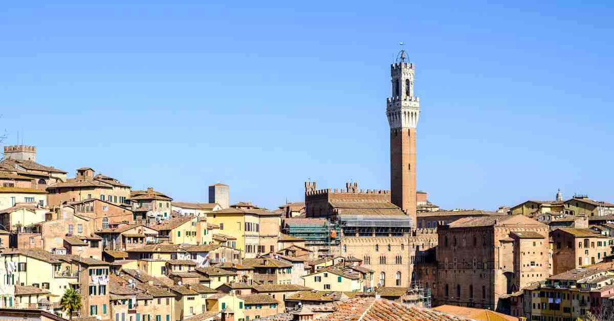 Siena (Włochy) - Torre del Mangia