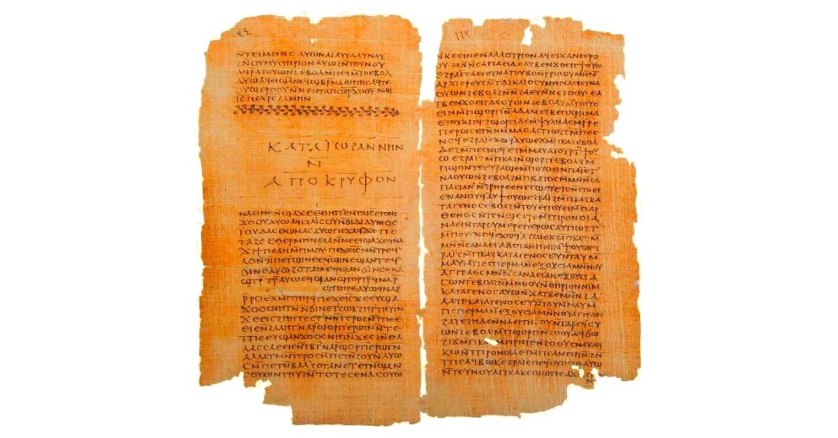 Starożytny papirus z Nag Hammadi