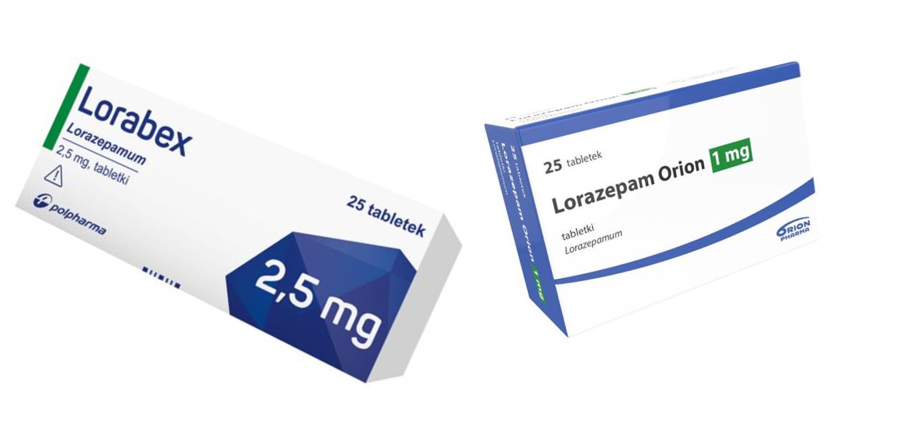 Zamienniki Lorafenu: Lorabex i Lorazepam Orion