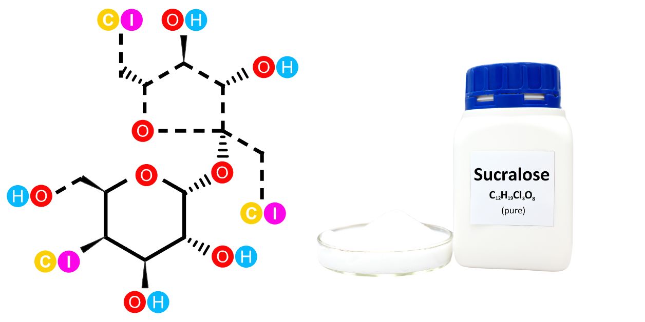 Sukraloza - Struktura chemiczna