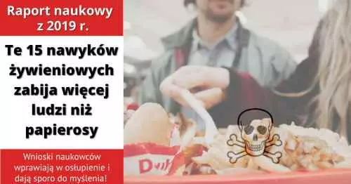 Szkodliwe nawyki żywioeniowe