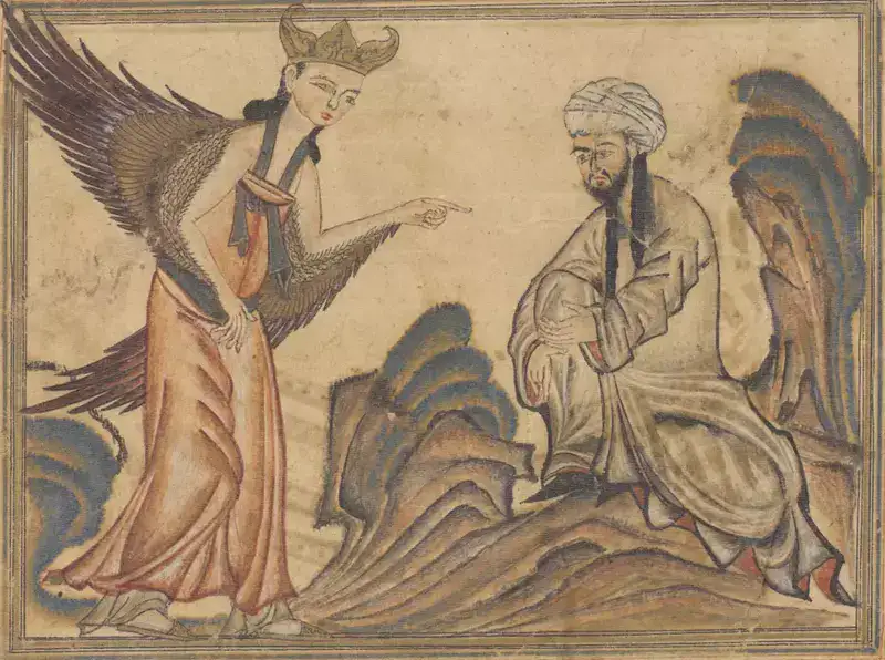 Archanioł Gabriel i Mahomet