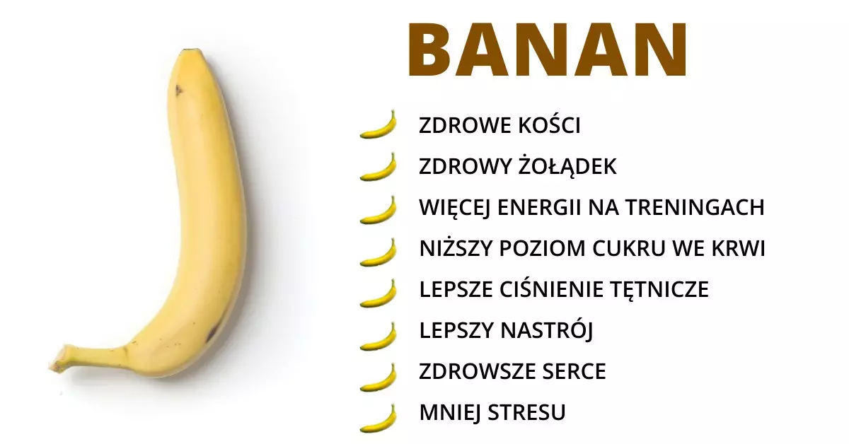 Banan to samo zdrowie!