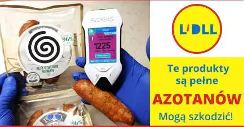 Mięso - Lidll - Azotany