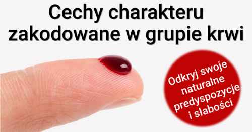 Grupa krwi a cechy charakteru