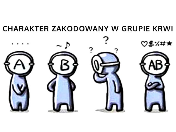 Grupa krwi - Czy grupa krwi wpływa na charakter?
