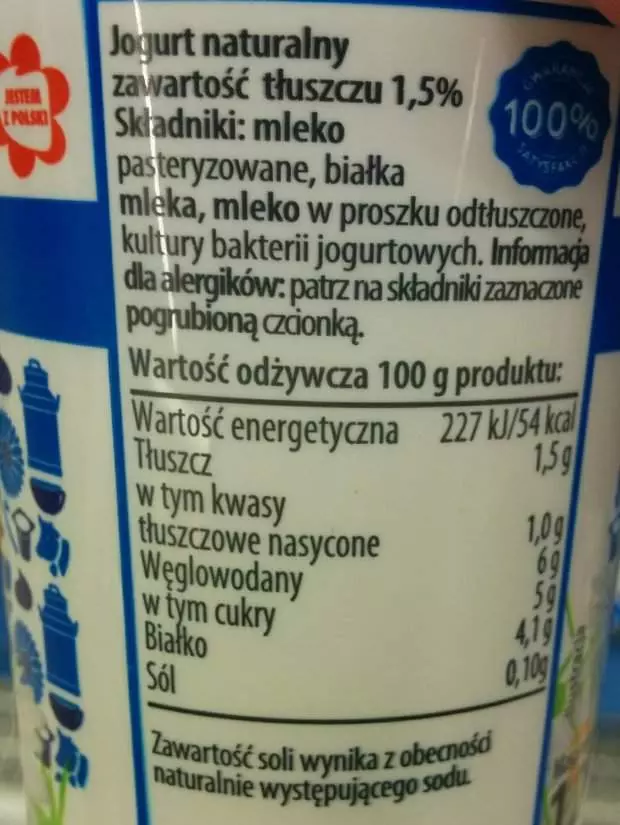 Jogurty - Mleko w proszku!