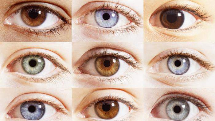 Różne kolory oczu - Niebieskie oczy