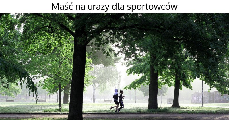 Maść dla sportowców