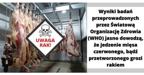 Mięso szkodzi zdrowiu