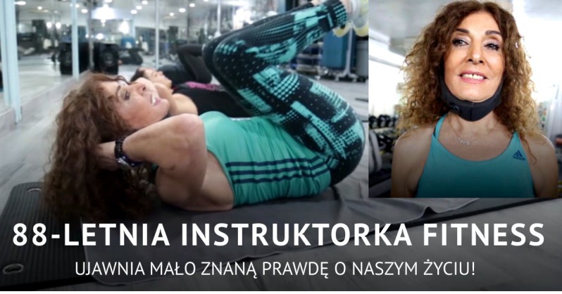 88-letnia instruktorka fitness Nahida Abden