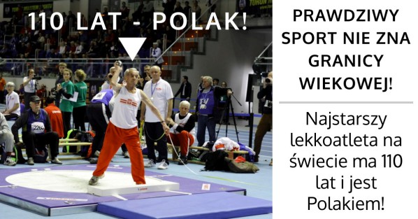 Najstarszy sportowiec świata - Lekkoatleta - Stanisław Kowalski
