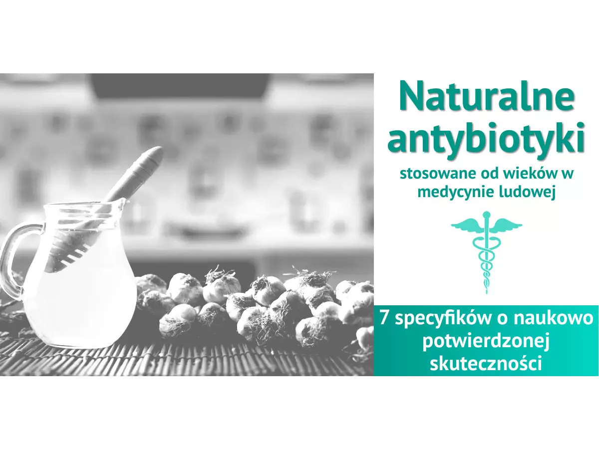 Naturalne antybiotyki które działają!