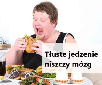 Tłusta dieta źle wpływa na zdrowie mózgu!