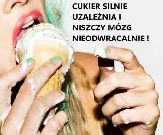 Cukier uzależnia i przyśpiesza procesy degeneracyjne zachodzące w mózgu!