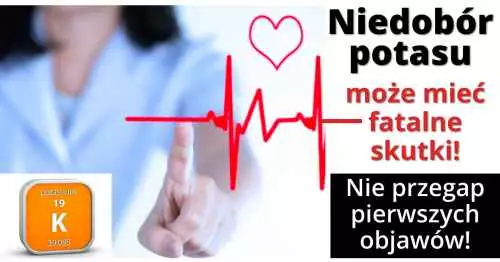 Objawy niedoboru potasu