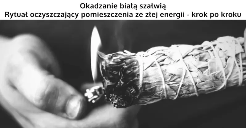 Okadzanie białą szałwią