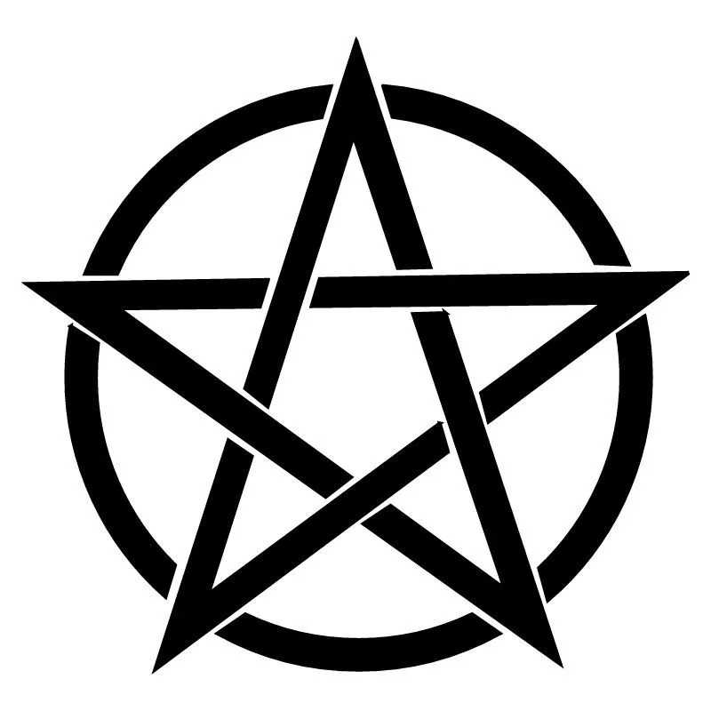 Symbole stosowane w białej magii - Pentagram