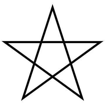 Pentagram prosty