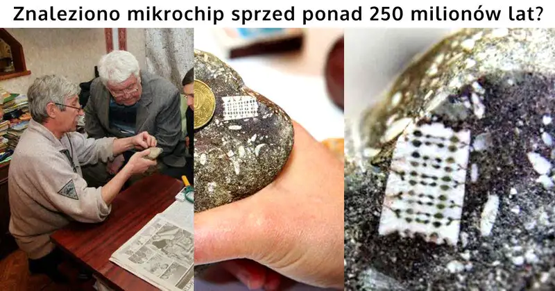 Artefakty nie na miejscu - Czy znaleziono mikrochip sprzed ponad 250 lat?