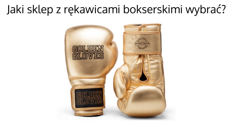 Rękawice bokserskie