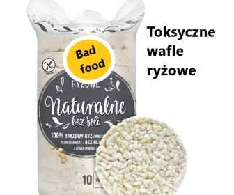 Wafle ryżowe zawierają toksyczny arsen!