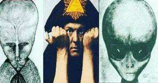 Aleister Crowley - Tajemniczy portret istoty o imieniu Lam