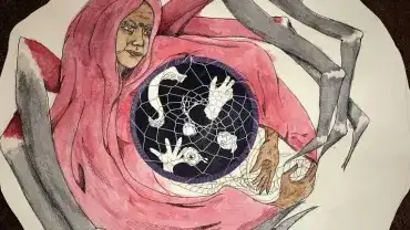 Łapacze snów - Kobieta pająk