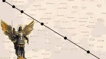 Miecz Michała Archanioła - Tajemnicza linia przecina Europę