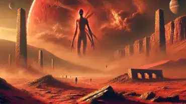 Zaawansowana cywilizacja na Marsie