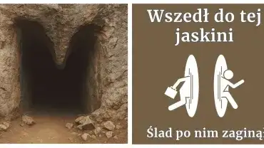 Tajemnicza jaskinia w kształcie "M"