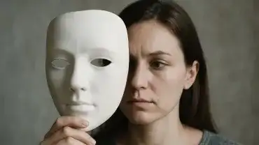 Kobieta ukrywa prawdę