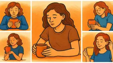 Różne sposoby trzymania kubka w świetle psychologii drobnych gestów