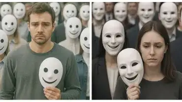 Życie na pokaz - Smutek pod codzienną maską