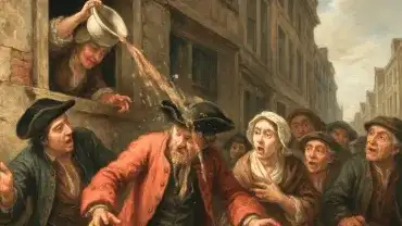 Historia osobistej higieny - Brud, smród, fekalia na ulicach