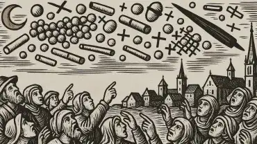 Bitwa powietrzna nad Norymbergą w 1561 roku?