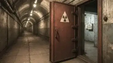 Stary schron przeciwatomowy