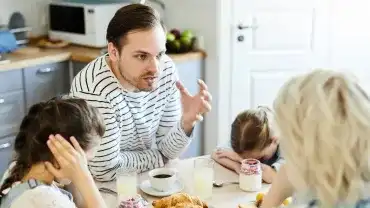 Kłótnia przy stole