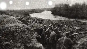 Tajemnicze światła nad polem bitwy