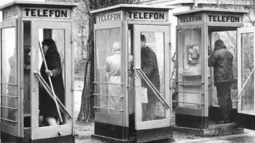 Budki telefoniczne PRL - Lata 81-85