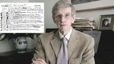 Clive Wearing i fragment jego słynnego dziennika