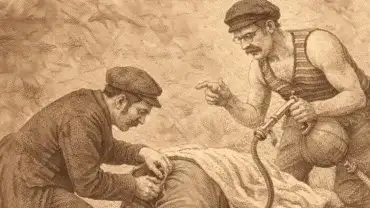 Lewatywa z dymu tytoniowego - Tak ratowano topielców w XVIII wieku