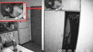 Kobieta ukrywała się w szafie miesiącami